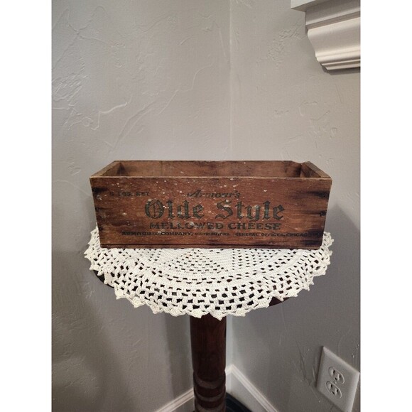 Armour's Old Style Mellowed Wood Cheese Box 5lb Armour And Company - Picture 4 of 9